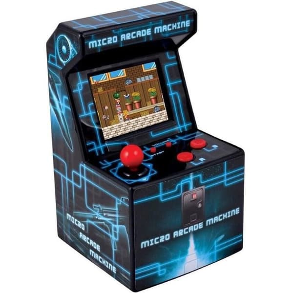Bärbar konsol - ITAL - Mini Arcade Retro - 250 integrerade spel - 2,5-tums TFT-skärm - 4 timmars batteritid
