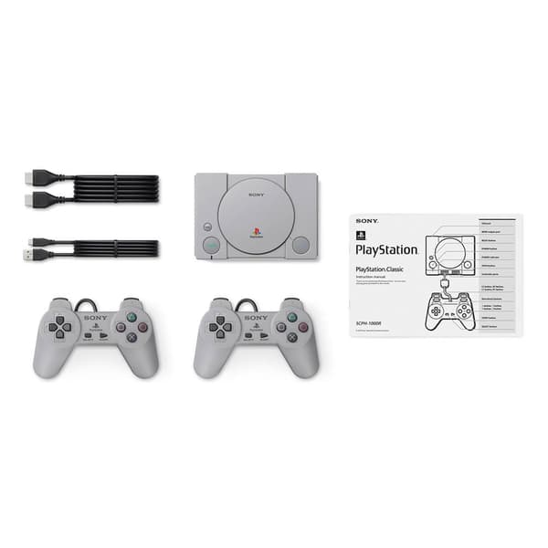 Sony Playstation Classic Konsol Grå Europe PAL 220V