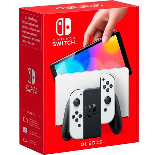 Nintendo Switch (OLED model) white set Vit