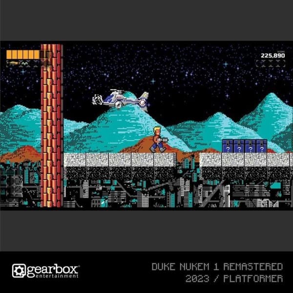 Evercade Duke Nukem Collection 1 vagn. 33-Konsoll-RETROGAMING