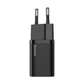 Miniatyrbillede 3 af 10: Baseus Super Si Quick Charger 1C 20W (sort)