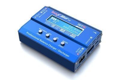 Oplader SkyRC iMax B6 V2 Blå, Hvid
