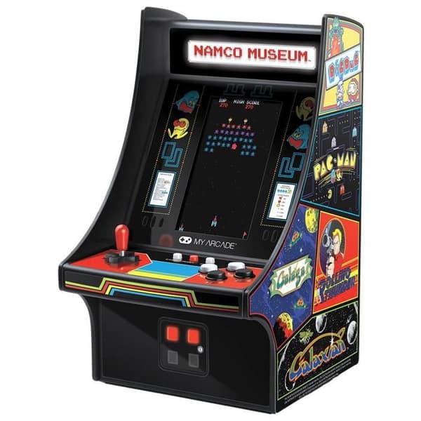 My Arcade-spelkonsol - Namco Museum Micro Player med 20 Bandai Namco™-spel ingår