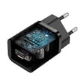 Miniatyrbillede 9 af 11: Baseus Super Si Quick Charger 1C 25W med USB-C kabel til USB-C 1m (sort)