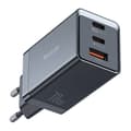 Miniatyrbilde 3 av 5: GaN Mcdodo CH-1543 nettverkslader, 2x USB-C, 1x USB, 67W + USB-C til USB-C 2m kabel (svart)