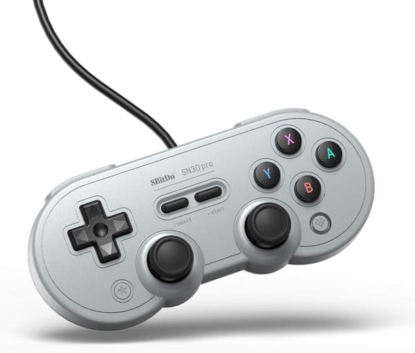 SN30 Pro USB Gamepad Gray Edition (8BitDo)
