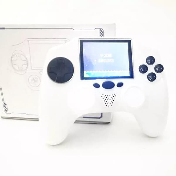 Wireless Game Console TV Player 2.4 ” HD Screen Built 1000 Retro Games Xmas Gift White