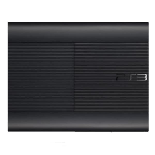 PS3-konsol - Sony - Ultra Slim - 12 GB - Svart - Pack- REFURBISHED