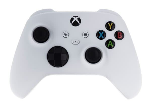 Microsoft Xbox trådlös handkontroll vit spelkontroll Xbox Series S, Xbox Series X, Xbox One, Xbox One S, Xbox One X analog/digital Bluetooth/USB