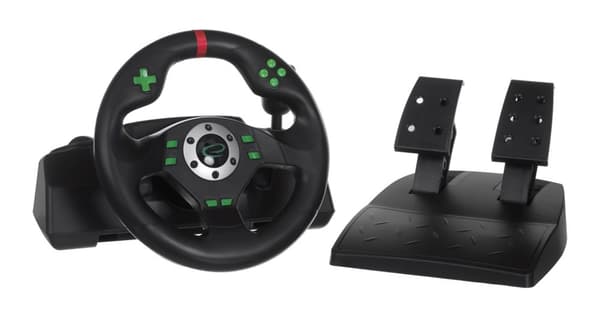 Esperanza EGW101 Gaming Controller Rat Playstation, Playstation 3 Digital USB Sort, Grøn