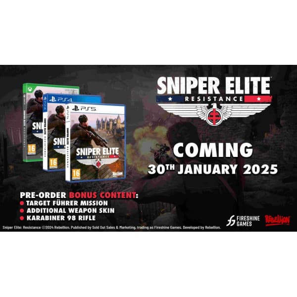 Sniper Elite: Resistance (PS5)