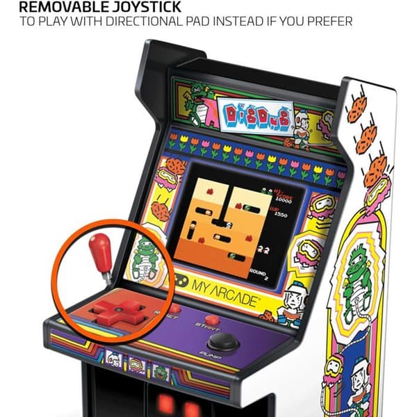 Mini Retro Arcade Machine - My Arcade - DIG DUG