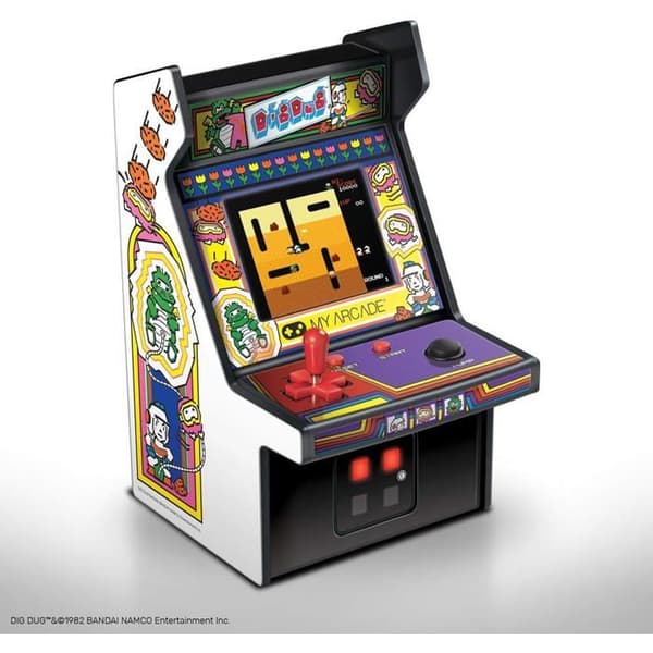 Mini Retro Arcade Machine - My Arcade - DIG DUG