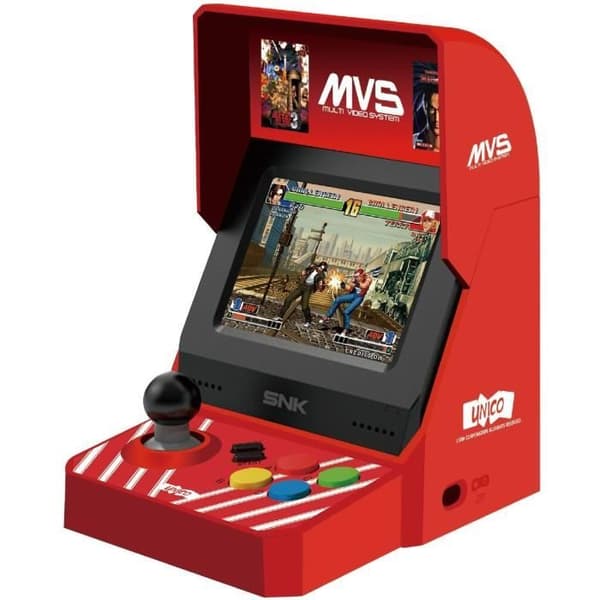 Retrokonsol - Snk Neogeo Mvs Mini - Röd