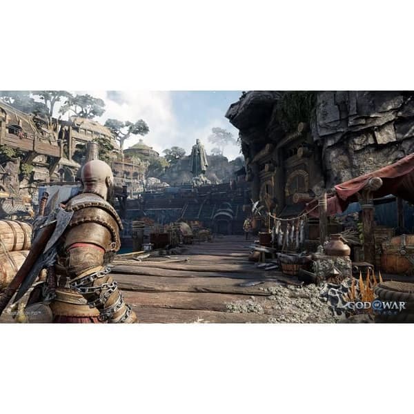 Datorspel - God of War - Ragnarök - PlayStation 5 - 100% Oklippt - Standardutgåvan - Svart