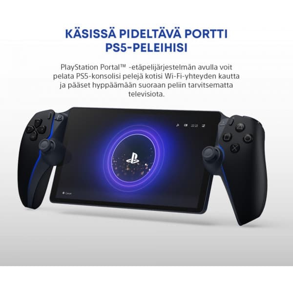 PlayStation Portal Remote Player käsikonsoli, musta