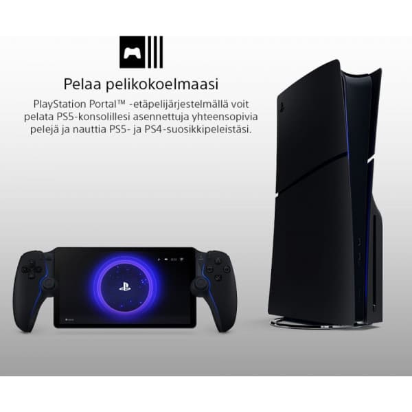 PlayStation Portal Remote Player käsikonsoli, musta