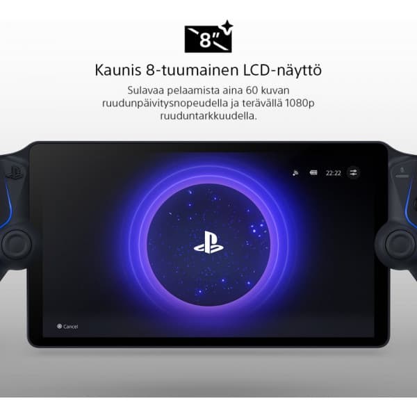 PlayStation Portal Remote Player käsikonsoli, musta