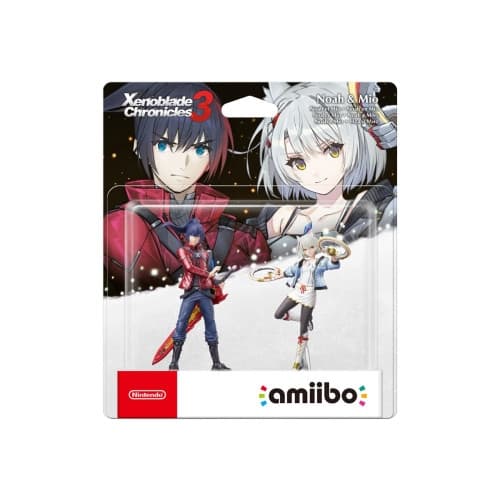 Nintendo amiibo Noah & Mio - Xenoblade Chronicles 3 - extra figursats för videospel för spelkonsol