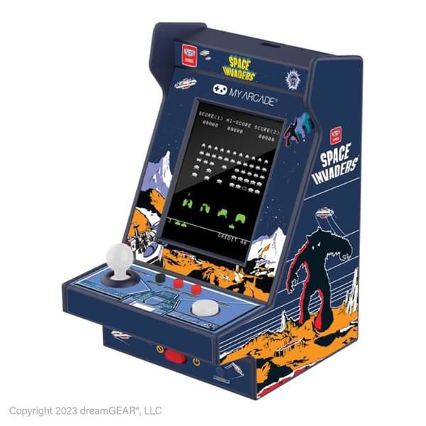 Bärbar konsol - RETROGAMING - Nano Player Pro - 4.8" - Vit färg - Pac Man-licens