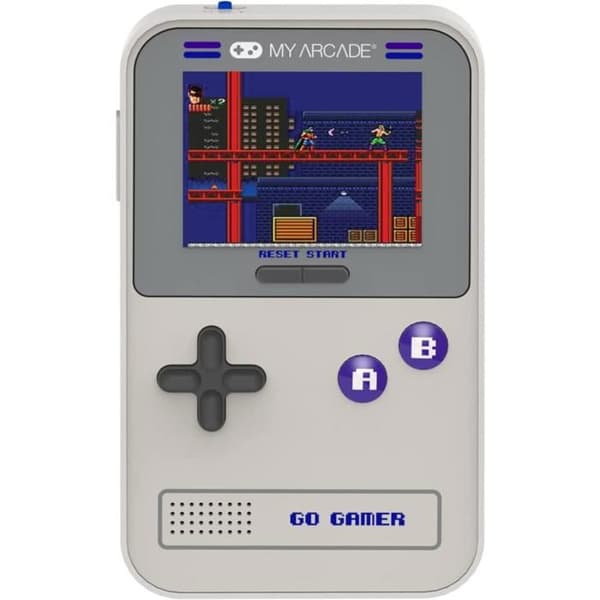 Bärbar konsol - My Arcade - GO Gamer - Lila/Grå - 300 spel - Multiplattform