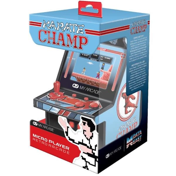 Micro Player - MY ARCADE - Karate Champ - Standard Edition - Bakgrundsbelyst skärm - Avtagbar joystick