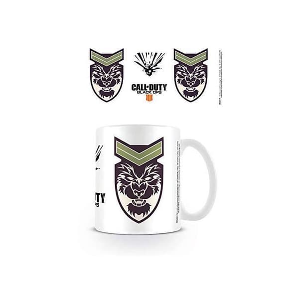 Call of Duty: Black Ops 4 MG25175 (Batterisymbol) Kaffe Mugg, Multikolor