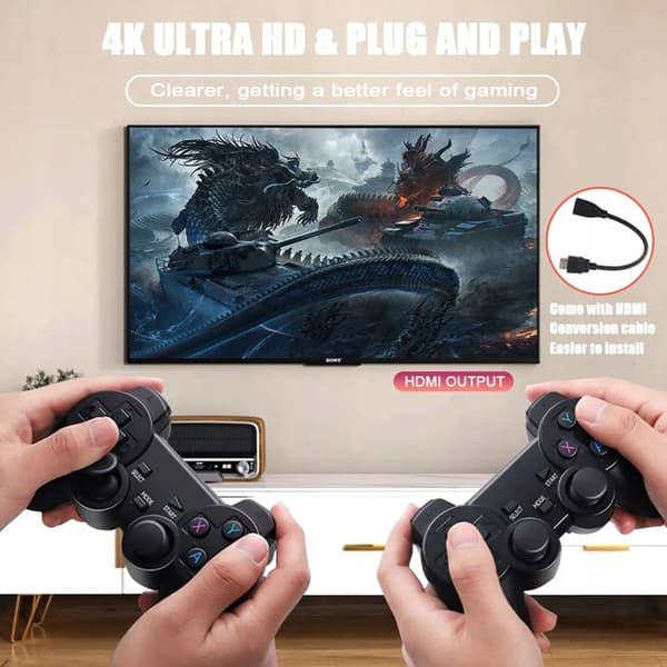 Spel dongel - ORIGINAL - x2-GD10 - 128 Go - 4K HD - Dubbel trådlös kontroller