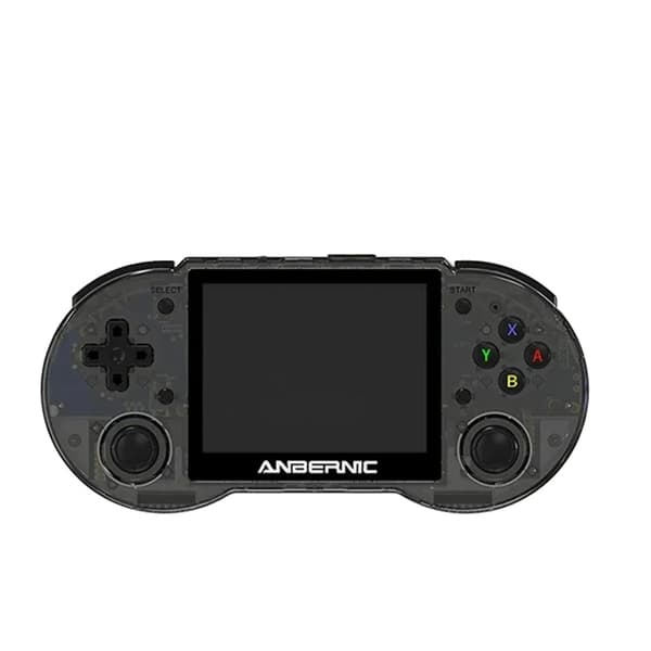 Håndholdt Spilkonsol, 3,5" IPS Skærm, Dual OS Support,RG353P Sort, 512G 450PSP Spil