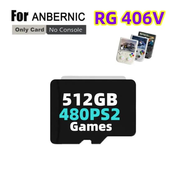 Spilkort, 512GB lager, 80000 spil,512G Kun 480 PS2