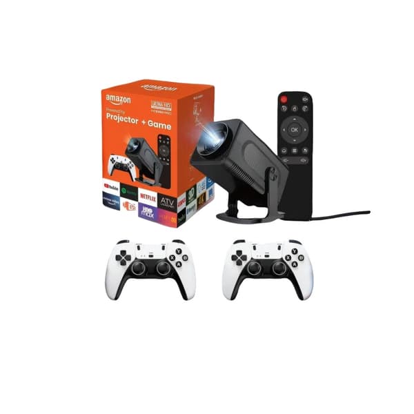 Bärbar spelkonsol, dubbla kontroller, Wi-Fi-aktiverad,HCS350 pro 64G, EU