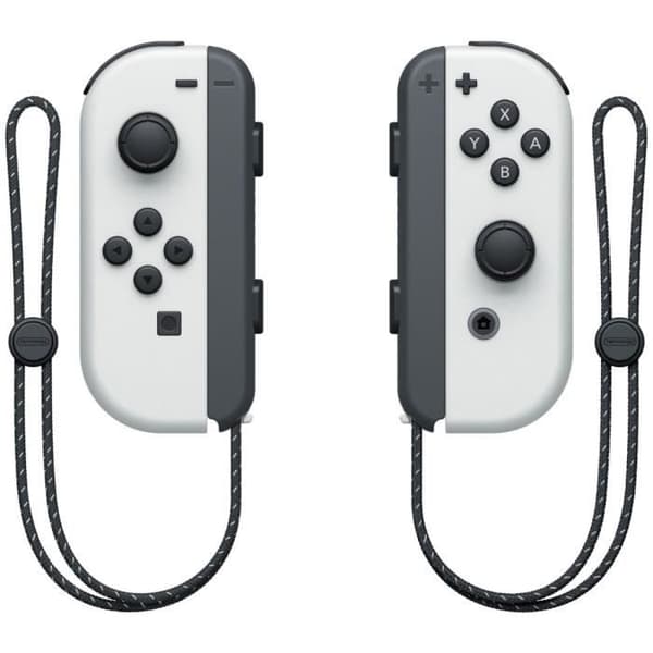 Nintendo Switch-konsol - OLED-modell • Vit