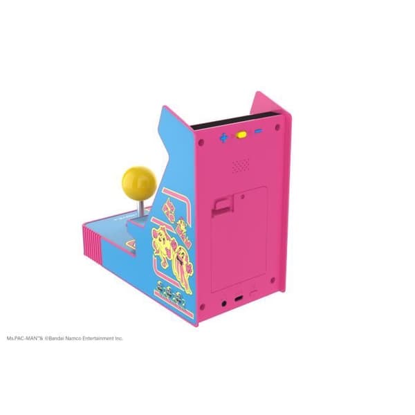 Min Arcade - Joystick Spelare Bärbar Ms. Pac-Man