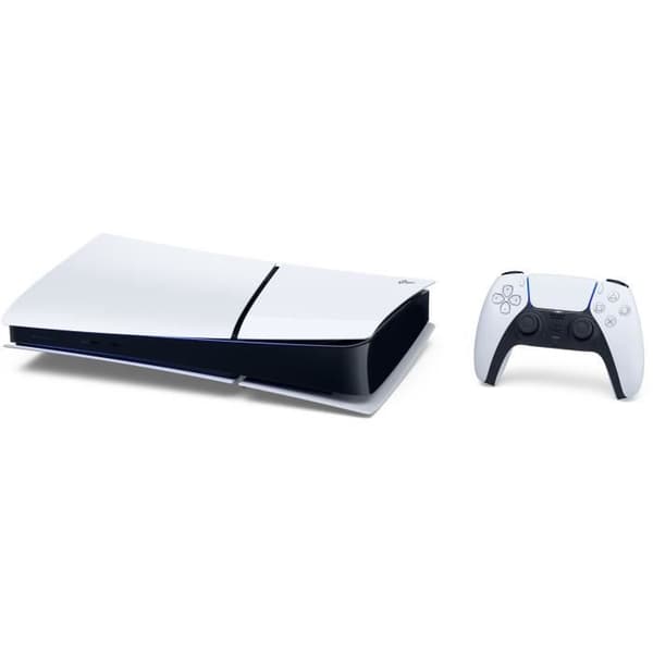 Paket PS5 Digital: Spelkonsol PlayStation 5 (Slim-modell) + Astro Bot