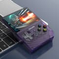 Miniatyrbillede 2 af 2: D008 Håndholdt Spilkonsol, 3,5-Tommer IPS Skærm, 2600 mAh Batteri,128G, Lilla T