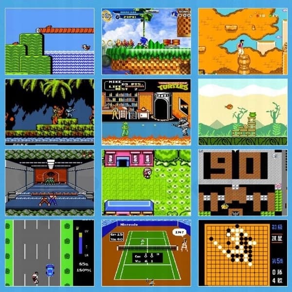 MINIKONSOLI RETRO PELI KANNETTAVA 400 PELIT TV MARIO GAME BOY CLASSIC SUP