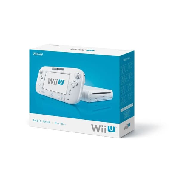 Wii U-konsol - Nintendo - Basic Pack - 8 GB - Vit- USED