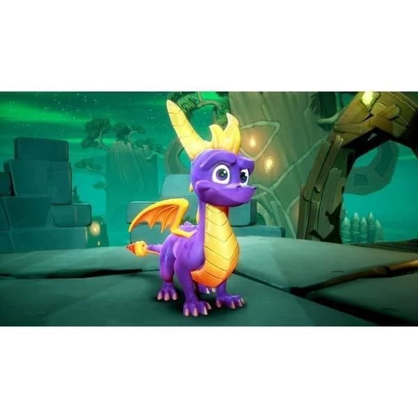 Sony PlayStation 4 Slim 1TB + Controller + CTR + Spyro Reignited Trilogy + Ratchet &amp; Clank - Svart - Renoverad - Utmärkt skick- REFURBISHED
