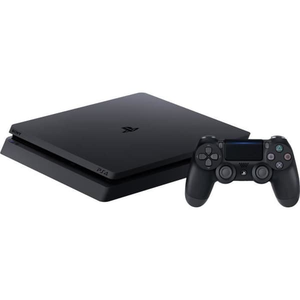 Spelkonsol - Sony - PS4 Slim - 1 To - Wifi - Svart- USED