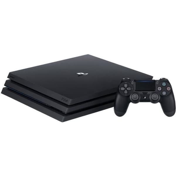 Sony PlayStation 4 Pro Spelkonsol 4K HDR 1TB HDD Jet Black Gran Turismo Sport- USED