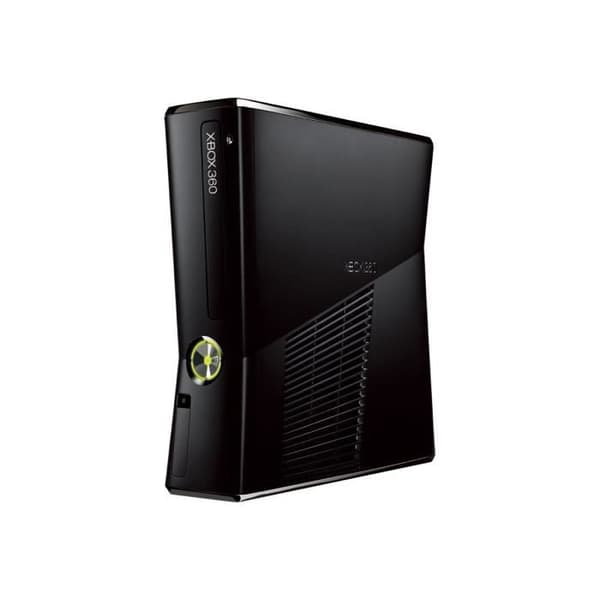 Microsoft Xbox 360 Spelkonsol 4GB Flash Matte Black Kinect Adventures, Kinect Disneyland Adventure med Kinect- USED