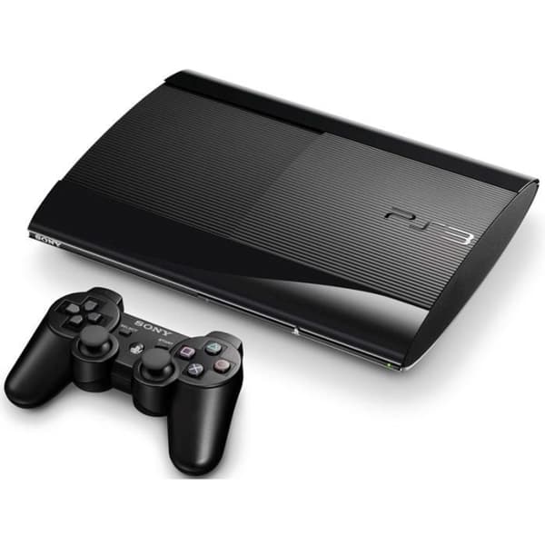 KONSOLL PS3 500 GO SLIM SVART- USED