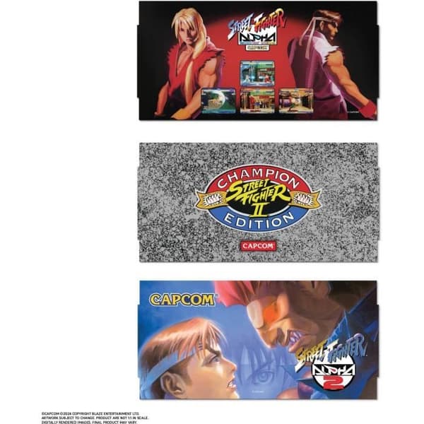 Retrogaming Console - BARA FÖR SPEL - Evercade Alpha Street Fighter Bartop Arcade