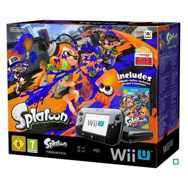 Splatoon Wii U Premium-paket- USED