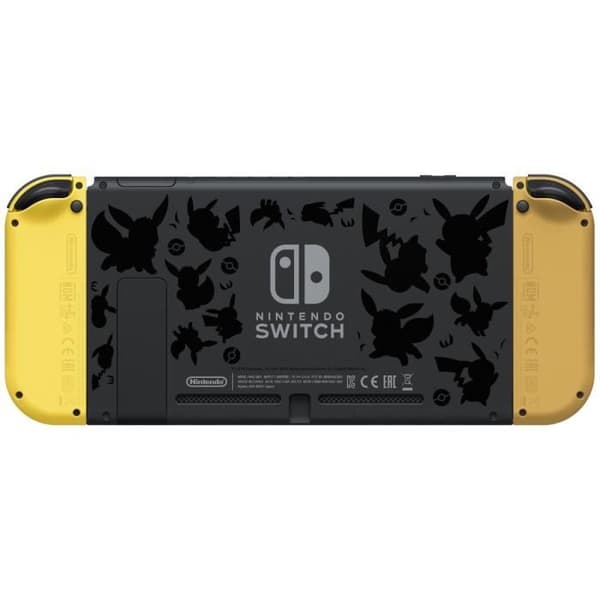 Nintendo Switch-konsol • Limited Edition Pikachu &amp; Eevee + Pokémon: Let's Go, Pikachu (förinstallerat) + Poké Ball Plus