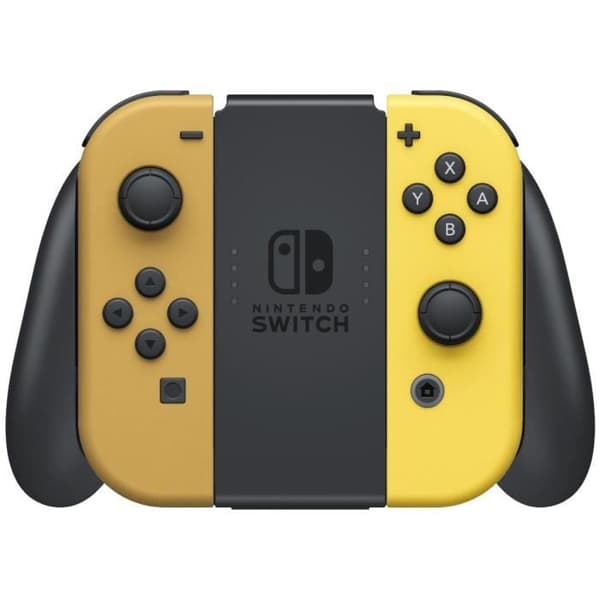 Nintendo Switch-konsol • Limited Edition Pikachu &amp; Eevee + Pokémon: Let's Go, Pikachu (förinstallerat) + Poké Ball Plus