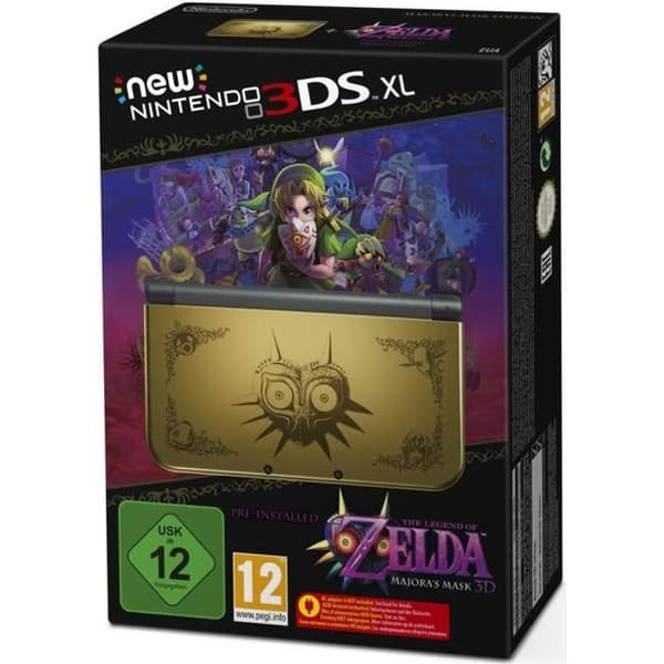 Ny 3DS XL + Zelda Majoras mask