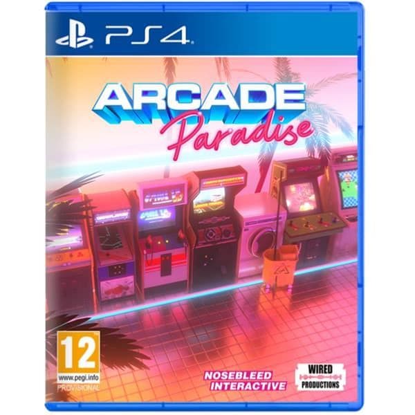 Retro äventyrsspel Arcade Paradise PS4 - Wired Productions - Plattform PS4