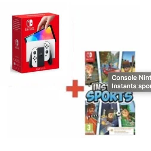 Konsol Nintendo Switch Vit OLED + Sports direkt