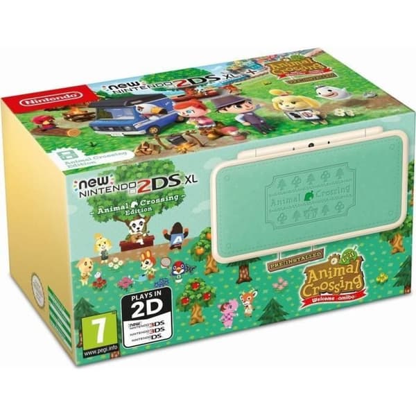 Konsol NY 2DS XL Animal Crossing Edition - Animal Crossing New Leaf Välkommen Amiibo förinstallerad Ed Limited